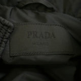Prada, Black, Men's Down Jacket Blouson, Polyester, Black