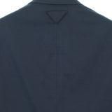Prada, Navy Blue, Men's Tailored Jacket, Cotton/Cashmere, Navy Blue