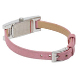 Gucci watch 3900L quartz pink dial stainless steel nylon leather women's