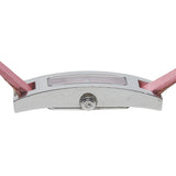 Gucci watch 3900L quartz pink dial stainless steel nylon leather women's
