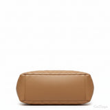 Chanel Matelassé Coco Mark GST Chain Tote Bag Shoulder Bag Beige Caviar Leather Women's - Pre-owned