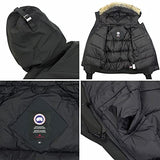 Canada Goose Chilliwack Bomber, Hooded Down Jacket, Arctic Tech Polyester Cotton Nylon Duck Down Coyote Fur