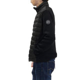 Canada Goose HYBRIDGE FLAVIO JACKET-BD 9114MB, Black, Sizes S/M/L/XL, Men's Hybrid Down Jacket, Nylon Wool Down Feather, Sizes S/M/L/XL, Black