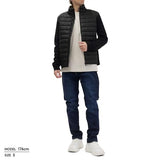 Canada Goose HYBRIDGE FLAVIO JACKET-BD 9114MB, Black, Sizes S/M/L/XL, Men's Hybrid Down Jacket, Nylon Wool Down Feather, Sizes S/M/L/XL, Black