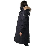 Canada Goose Shelburne Parka Black Label 3802LB, Navy, Women's Down Jacket, Polyester Cotton, Navy