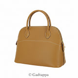 Hermes Bolide 31 Chevre Natural Sable Gold Hardware 2-Way Bag Hermes Shoulder Bag - Pre-owned