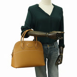 Hermes Bolide 31 Chevre Natural Sable Gold Hardware 2-Way Bag Hermes Shoulder Bag - Pre-owned