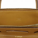 Hermes Bolide 31 Chevre Natural Sable Gold Hardware 2-Way Bag Hermes Shoulder Bag - Pre-owned