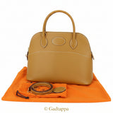Hermes Bolide 31 Chevre Natural Sable Gold Hardware 2-Way Bag Hermes Shoulder Bag - Pre-owned