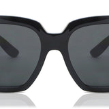 Dolce & Gabbana DG6165 501/87 Vollrand-Schwarz-Damensonnenbrille (UV-Kategorie 3)