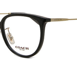 Coach HC6175D Asian Fit 5002 Full Rim Black Women's Eyeglasses (, )