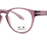 Oakley OY8017 ROUND OFF (Youth Fit) 801705 Full Rim Eyeglasses, Transparent Indigo, Women's, Ladies' Eyeglasses, Glasses, Frame, Fashion Glasses