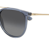 Ray-Ban RB4171 Erika Polarized 6592T3 Full Rim Transparent Blue Women's Sunglasses