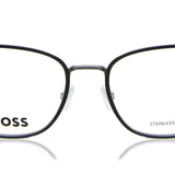 Boss 1431 RZZ Full Rim Matte Black Men's Eyeglasses (Fashion Glasses)