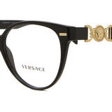 Versace VE3334 GB1 Full Rim Black Women's Eyeglasses