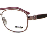Sferoflex SF2570 490 Full Rim Shiny Pink Women's Eyeglasses