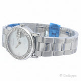 GUCCI G-Round Bezel Diamond YA101510 101L Women's Watch Stainless Steel
