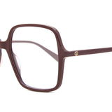 Gucci GG1003O 005 Vollrand-Burgunder-Damenbrille