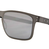 Oakley OO4123 HOLBROOK METAL Polarized 412306 Full Rim Sunglasses, Matte Gunmetal Gray, Men's