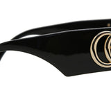 Gucci GG0956S 003 Full Rim Black Women's Sunglasses (UV Category 3)