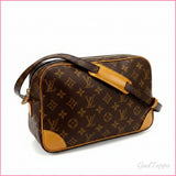 Louis Vuitton LOUIS VUITTON Shoulder Bag Monogram Nile Brown Women's Used Brand High Brand - Vintage