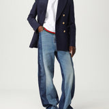 Gucci, Blue, Women's Suit Jacket, Blue