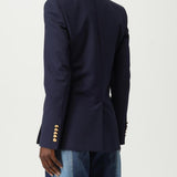 Gucci, Blue, Women's Suit Jacket, Blue