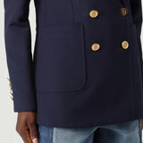 Gucci, Blue, Women's Suit Jacket, Blue