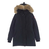 Canada Goose Victoria Parka 3037LA, Navy, Size XS, Women's Down Jacket, Polyester Cotton Nylon Acrylic Down Feather Coyote, Size XS, Navy