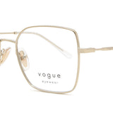 Vogue Eyewear VO4274 848 Full Rim Pale Gold Women's Eyeglasses (, )