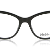 Max Mara MM5049 001 Full Rim Shiny Black Women's Eyeglasses (, )