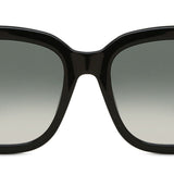 Gucci GG1338SK Asian Fit 003 Full Rim Sunglasses for Women, Black