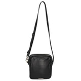 Chrome Hearts, Black/Silver, TAKA BAG Cemetery Cross Patch Leather Shoulder Bag, Leather, Black/Silver