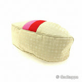 Vintage Kate Spade Noel Print Handbag in Beige, Pink, and Red Women's.