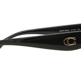نظارة شمسية نسائية بإطار كامل من كوتش HC8390U CR610 500287 باللون الأسود (فئة الحماية من الأشعة فوق البنفسجية 3)