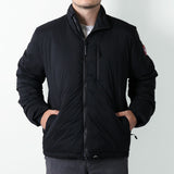 Canada Goose LODGE JACKET Fusion Fit 5079M, Black, Sizes S/M/L/XL, Men's Down Jacket, Polyamide Polyester Duck Down Feather, Sizes S/M/L/XL, Black