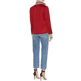 Gucci, Women's Striped Jersey Track Jacket, Jersey