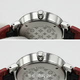 Louis Vuitton Tambour Slim PM Q12MG Silver Dial Stainless Steel Women's Quartz Watch - Pre-owned