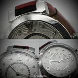 Louis Vuitton Tambour Slim PM Q12MG Silver Dial Stainless Steel Women's Quartz Watch - Pre-owned