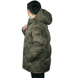 Gucci Jumbo GG 698710 Z8A53 3175, Khaki, Sizes 50/52/54, Men's Hooded Down Jacket, Nylon, Sizes 50/52/54, Khaki