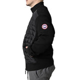 Canada Goose HYBRIDGE KNIT JACKET 6830M, Black, Sizes S/M/L, Men's Knit Jacket, Merino Wool, Sizes S/M/L, Black