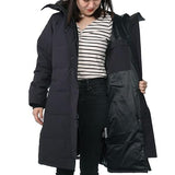 Canada Goose Shelburne Parka Black Label 3802LB, Navy, Women's Down Jacket, Polyester Cotton, Navy