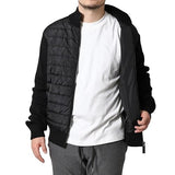 Canada Goose HYBRIDGE KNIT JACKET 6830M, Black, Sizes S/M/L, Men's Knit Jacket, Merino Wool, Sizes S/M/L, Black