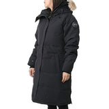 Canada Goose Shelburne Parka Black Label 3802LB, Navy, Women's Down Jacket, Polyester Cotton, Navy