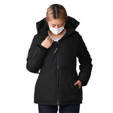 Canada Goose Chelsea Parka 3804W, Black, Sizes XS/S/M/L/XL, Women's Down Jacket, Sizes XS/S/M/L/XL, Black