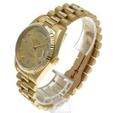 Rolex Day-Date 18238A 18K Yellow Gold 10P Diamond Men’s Watch