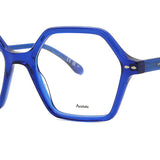 Isabel Marant IM 0115 PJP Full Rim Transparent Blue Women's Eyeglasses