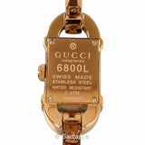 GUCCI 6800L Bangle Watch, Mother-of-Pearl Dial, Quartz, Women's Watch