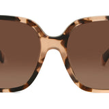 Ralph by Ralph Lauren RA5304U Polarized 6058T5 Full Rim Glossy Pink Tortoise Women's Sunglasses