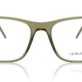 Giorgio Armani AR7258 6074 Full Rim Transparent Green Men's Eyeglasses